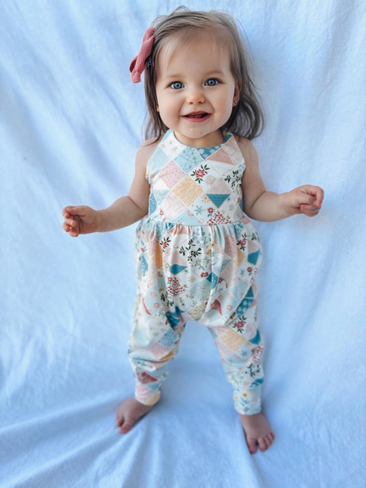 Custom Brielle Pants Romper (upload file)