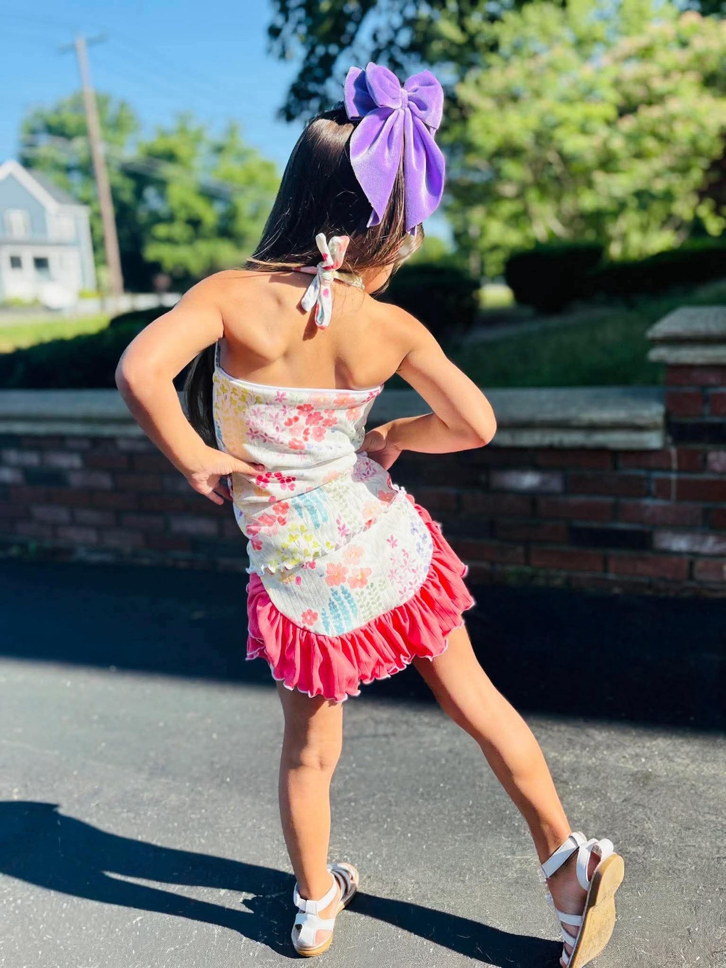Custom Ruffle Yara Skort (upload file)