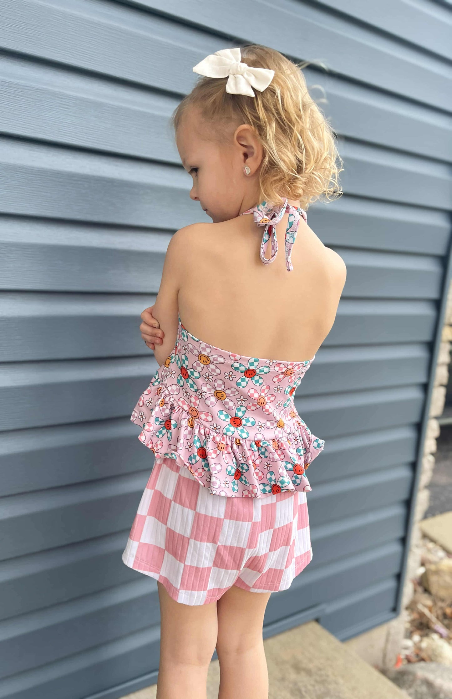 Mystery Olive Halter Top Sets
